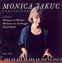 Sonatas of Marianne von Martinez, Marianna von Auenbrugger and Joseph Haydn